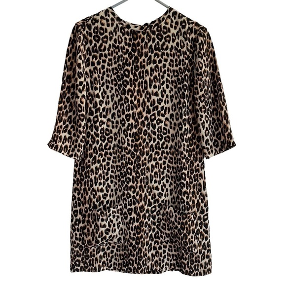 Equipment Aubrey Underground Leopard Dress, Size XS - Picture 4 of 10